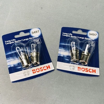 BOSCH 3497 4 bombillas bombilla de actualización de larga duración para Honda Prelude Civic del Sol Foto 1 de 4