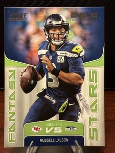 Russell Wilson Fantasy Stars Insert-2019 Panini Score Seattle Seahawks NFL - Picture 1 of 2