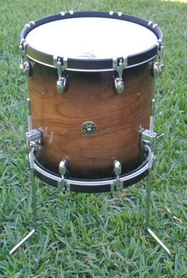 GRETSCH CATALINA EDICIÓN ESPECIAL NOGAL Y ARCE 14" TOM de piso para JUEGO DE BATERÍA! L264 Foto 1 de 4