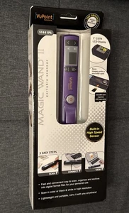 VuPoint ST441PU Magic Wand II 2 Tragbarer Scanner Handscanner Tasche Lila - Neu - Bild 1 von 3