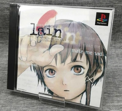 SERIAL EXPERIMENTS LAIN Sony PlayStation 1 PS1 Game Japan Pioneer LDC - Image 1 of 4