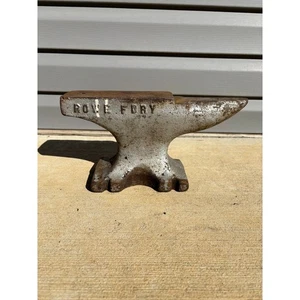 Fundición vintage Martinsville Illinois 22 lb yunque Rowe - Imagen 1 de 5