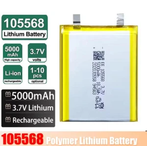 Nuevo 105568 5000mAh 3.7V Polímero Recargable para Calentador de Manos Luz LED - Imagen 1 de 5