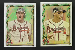 2023 Topps Allen & Ginter AUSTIN RILEY HOT BOX PLATA POTRTAITLOT 74 Y HI 394 - Imagen 1 de 2