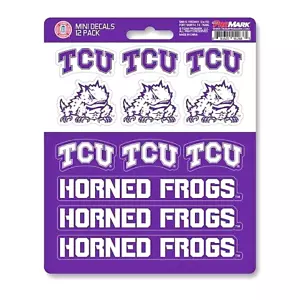TCU Horned Frogs Vinyl Die-Cut Sticker Set / Decal Sheet *Free Shipping - Picture 1 of 1