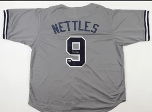 Autographed Graig Nettles Signed New York Yankees #9 Jersey COA RSA - Picture 1 of 3