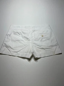 Crewcuts Shorts Girls Size 14 Everyday Lightweight White Twill Adjustable Waist - Picture 1 of 13