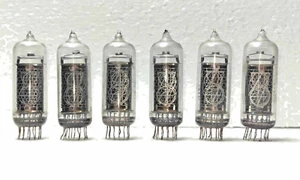 6 x TESTED IN-14 NIXIE Indicator Clock Watch TUBE Z570M IN-16 100% WORKING - Picture 1 of 2