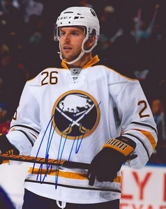 Buffalo Sabers Gophers Thomas Vanek Signed Autograph Auto 11x14 Photo Pic - Picture 1 of 1