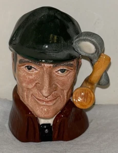 Royal Doulton D6438 The Sleuth 2,75" 1954 Inglaterra RARO - Imagen 1 de 8