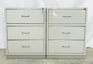 BAISCH Schrankzeile 2er-Arztschrank Praxiszeile Kartei grau Werkzeugschrank - Bild 1 von 9
