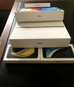 iPhone 16 Plus, (2) iPad 10th Gen (2) Apple iPhone SE 2020 2nd Gen - EMPTY Boxes - Photo 1/3