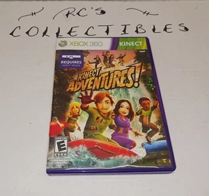 Kinect Adventures (Microsoft Xbox 360) Kinect Sensor Game **COMPLETE** - Picture 1 of 3