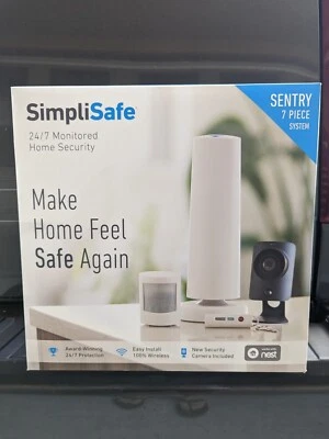 NEW SimpliSafe Sentry 7 Piece System Home Security Camera Moniter -Wireless  - Image 1 of 3