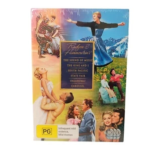 Rodgers & Hammerstein 6 Classic Movies Musicals Drama Romance R4 Brand New - Picture 1 of 12