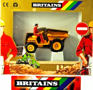 MINT 1:32 Britains 9919 CONSTRUCTION WINGET SANDERSON DUMP TIPPER SKIP TRUCK MIB - Picture 1 of 24