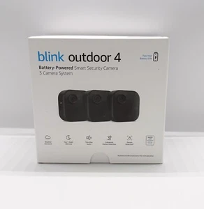 Blink Outdoor 4 - Battery-Powered Smart Security 3-Camera System Free Shipping - Picture 1 of 6