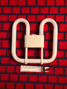 16 watt 2D compact fluorescent F162D/827 lamp POLYLUX 4 pin GE light bulb 16w  - Picture 1 of 4