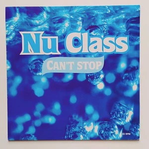 ✿ FRENCH PROMO 12" MAXI ✿ NU CLASS : CAN'T STOP (REMIX + DUB - BARCLAY) - Imagen 1 de 2