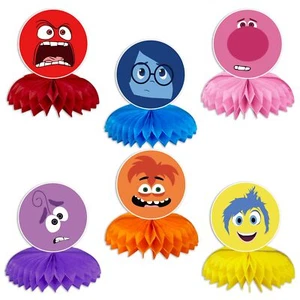 6Pack Set Inside Out Party supplies for kids Inside Out birthday party decora... - Picture 1 of 6