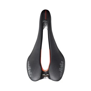 Selle Italia saddle SLR BOOST SUPERFLOW KIT CARBONIO S3 130 x 248 carbon rails - Picture 1 of 6