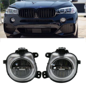 2p Para BMW X3 F25 X4 F26 X5 F15 F85 X6 F16 Faros Antiniebla LED Delanteros Faros Claros Len - Imagen 1 de 9