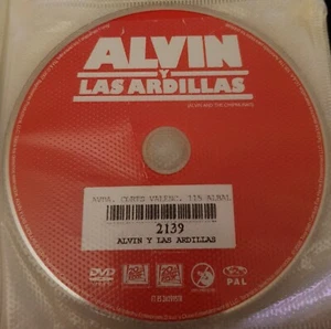 ALVIN Y LAS ARDILLAS. PELICULA EN DVD. SOLO DISCO - Imagen 1 de 1