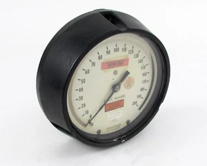 6-5/8" Ashcroft Duragauge Test Gauge A.I.S.I. 316 Tube Range 0-200 - Picture 1 of 3