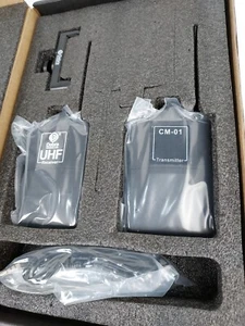 Juego de micrófonos inalámbricos para entrevista Debra Professional Audio UHF CM-01/02 micrófonos profesionales - Imagen 1 de 3