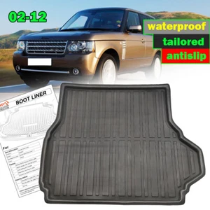 For Range Rover Mk3 Vogue L322 02-12 Boot liner Cargo Trunk Floor mat Tray - Picture 1 of 6