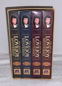 1992-93 THE BEST OF LOVEJOY MYSTERIES ~ 4 TAPES ~ GIFT BOX ~ BBC VHS VIDEO - Picture 1 of 4