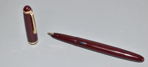 Vintage Lamy 27 Fountain Pen Gold Nib? Bordeaux Tray #F5 - Picture 1 of 7