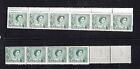 Australia - QEII - 1959 - 3d Blue Green - Coil Strips with Joins - SG311b - MNH