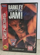 Barkley Shut Up and Jam! (Sega Genesis Sport Accolade) Complete w/ Case & Manual