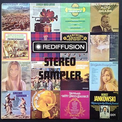 REDIFFUSION STEREO SAMPLER Jazz Rock Latin Folk Pop World LP Horst Jankowski UK - Image 1 of 4