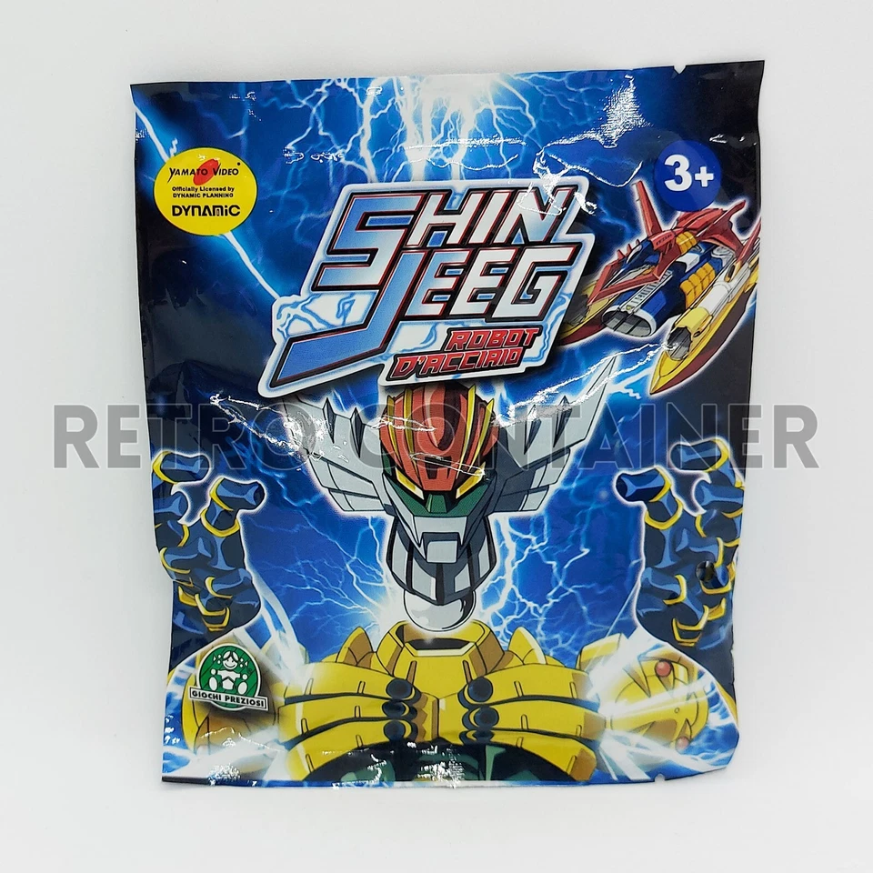 SHIN JEEG ROBOT D'ACCIAIO Giochi Preziosi - 1x Bustina Sigillata - PVC Yamato - Immagine 1 di 1