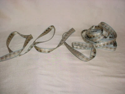 13Y Kravet Couture TA5338 Zambia Gimp Delta Aqua Gold Cinta Borde Borde Borde Foto 1 de 3