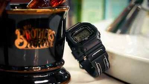 MR.BROTHERS CUT CLUB × G-SHOCK DW-5600X 10TH ANNIVERSARY Black JAPAN NEU - Bild 1 von 3