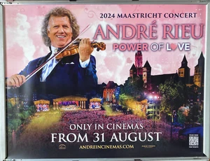 Kinoplakat: ANDRE RIEU POWER OF LOVE 2024 MAASTRICHT KONZERT (Quad) - Bild 1 von 2