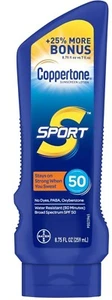 NUEVO Coppertone SPORT Loción Protector Solar Amplio Espectro FPS 50 7 oz (paquete de 2) - Imagen 1 de 2