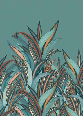 Rasch Tapete Amazing Onszelf 542240 Blätter Gras grün bunt Wandpild Paneele - Bild 1 von 2