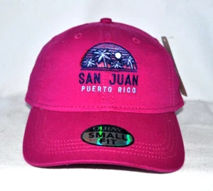 *SAN JUAN PUERTO RICO* Mütze Kappe Strand Kämmen Bootfahren kleine Passform *OURAY 51048 - Bild 1 von 3