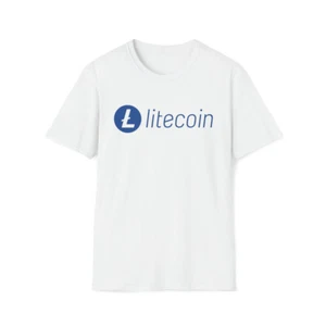 Camiseta Litecoin Estilo Suave Algodón Cuello Redondo, Camiseta LTC, Camisa Crypto, HODL - Imagen 1 de 38