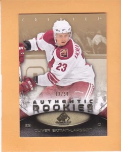 OLIVER EKMAN-LARSSON 2010-11 SP GAME USED AUTHENTIC ROOKIES /50 COYOTES #149  A1 - Picture 1 of 2