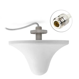 800-6000 MHz indoor wireless Omnidirectional Dome Ceiling antenna N female - Picture 1 of 8