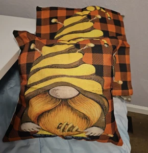 Venta de decoración del hogar - Venta de almohadas - Gnomo - Almohada/Funda de almohada - Decoración del hogar - Imagen 1 de 3