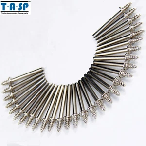 30PZ Dremel Rotante Vite Mandrino 0.3cm Gambo Utilizzato Per Lucidante - Picture 1 of 3