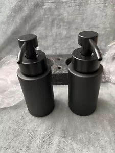 GMISUN Black Soap Dispenser, 2 Pack Hand and Dish Soap Dispenser Set - NEW - Picture 1 of 10
