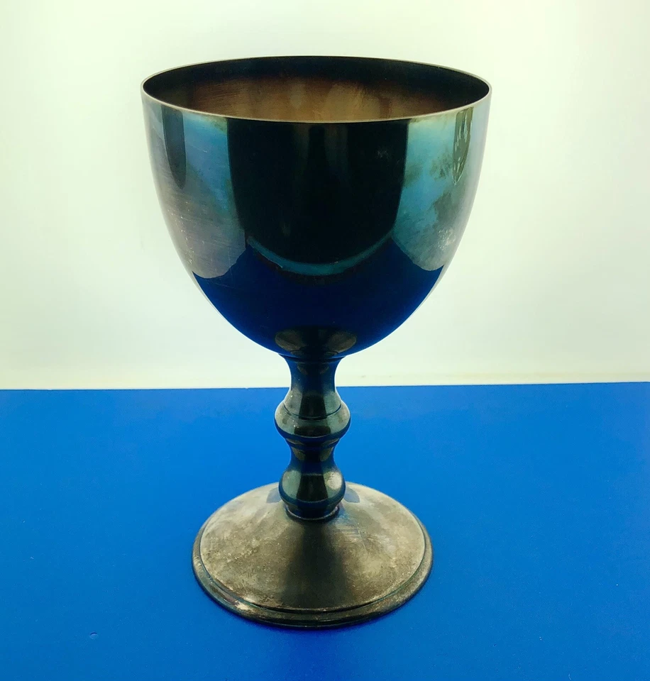 Cáliz Claret de vino tinto placa de plata retro Raimond Italia Foto 1 de 4