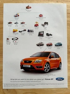 Vintage 2006 Ford Focus ST Automotive Original Advert Advertising - Picture 1 of 1